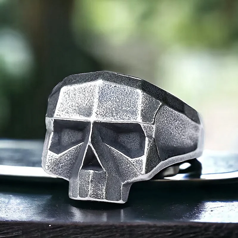 

Punk Rock Skull Ring Men's Jewelry Gift Teen Boyfriend Gift New Hip Hop Gothic Alloy Ring