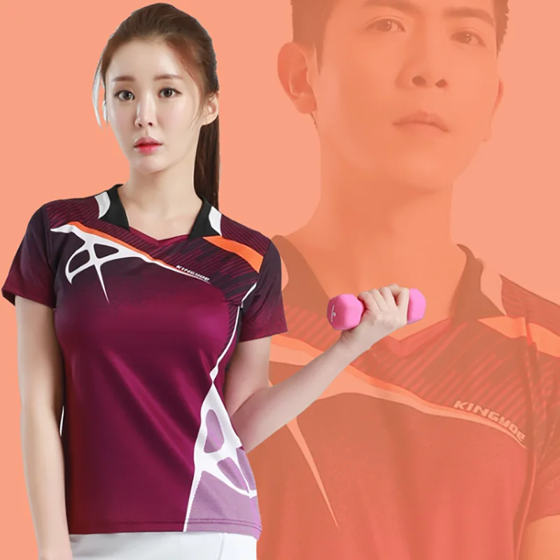 New Breathable Badminton Jacket Set Tennis Table Tennis Jersey Men's Volleyball Skirt Women's Training Running Sportswear