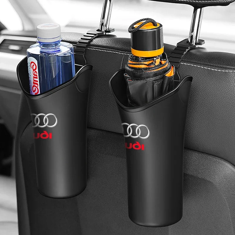 Multifunctional Car Umbrella Storage Bucket for Audi A4 B5 B6 B7 8P 8V 8L A5 C7 4F A8 Q2 Q7 RS3 RS4 RS5 RS6 TT