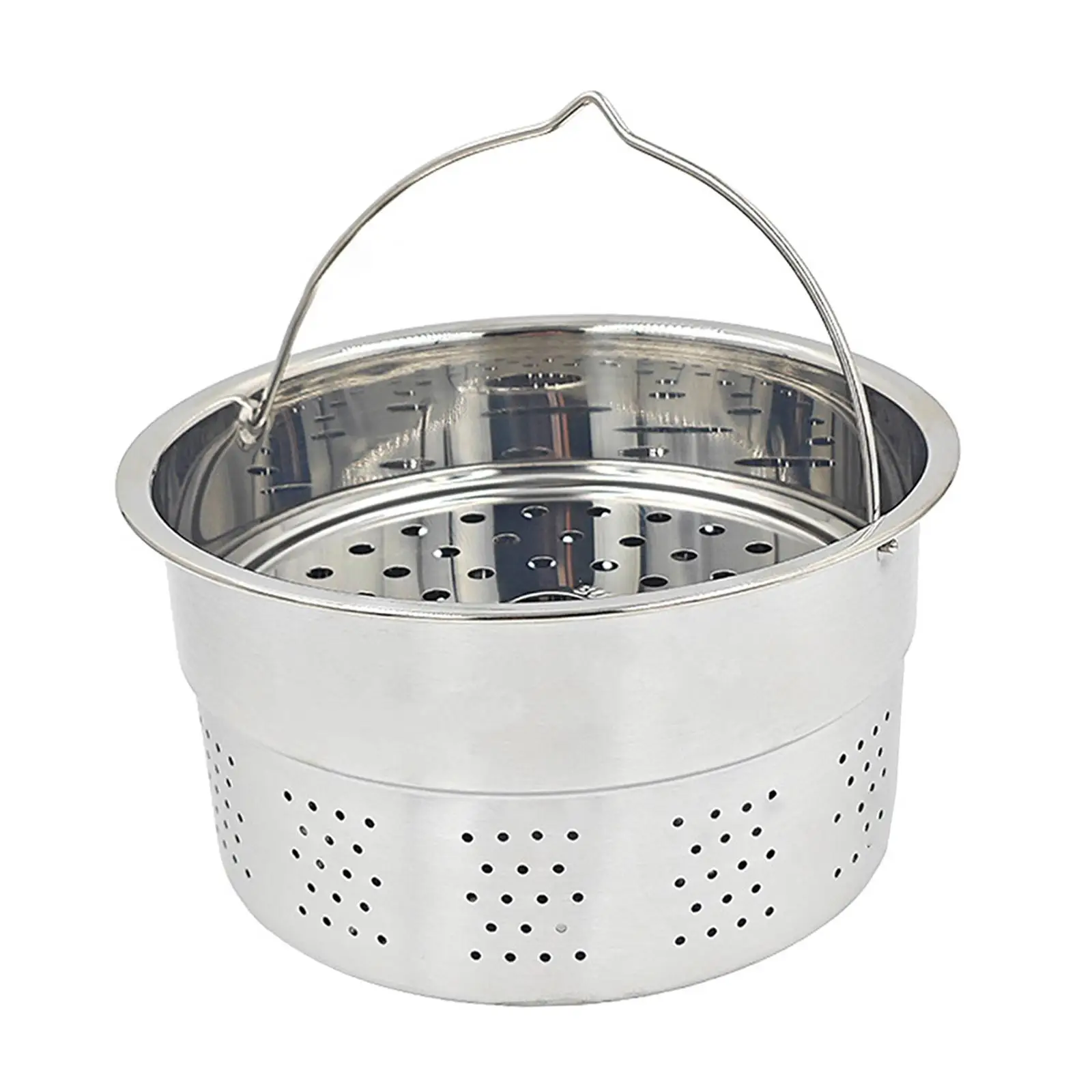 Food Steamer Basket Steamer Insert for Pans and Pots Rice Cooker Steaming Grid Simmering Basket for Bun Vegetables Seafood
