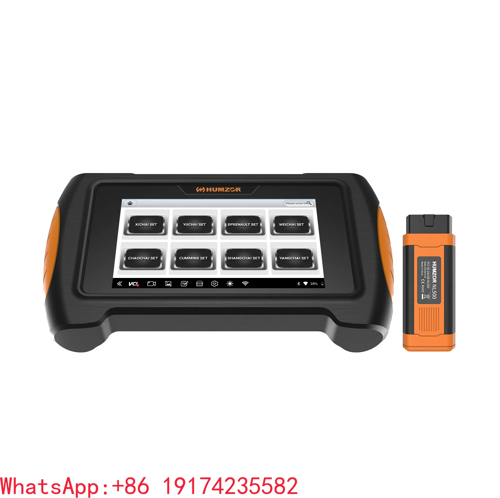 Original Car and Heavy Truck Diagnostic Tool NP91635+WiFi OBD Diesel 12v-24v Integrated Car Diagnostic Tool Fault Meter