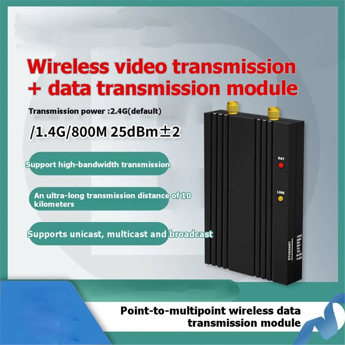 -231 for LoRa Spread Spectrum Module Point-to-Multi 433 Wireless Two-Way Data Transmission Radio