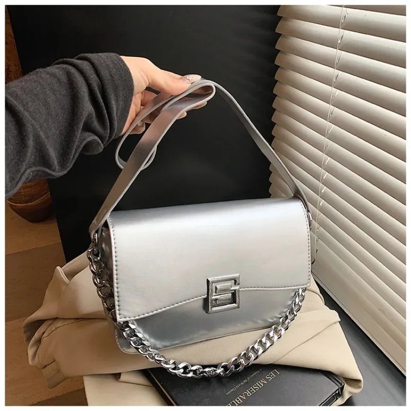 

Стильная повседневная сумка через плечо — высококачественная минималистичная сумка-мессенджер с однотонным парижским стилем