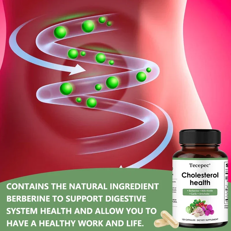 Cholesterol Supplements - Improves Blood Circulation, Supports Cardiovascular Health, and Strengthens The Immune System - Image 3