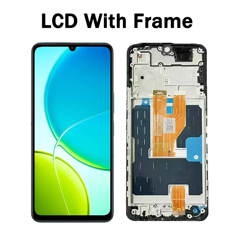 6.74" IPS LCD do VIVO Y29S 5G, wyświetlacz LCD z ekranem dotykowym i digitizerem, zamiennik LCD V2446 do VIVO Y29s — zdjęcie produktu 3