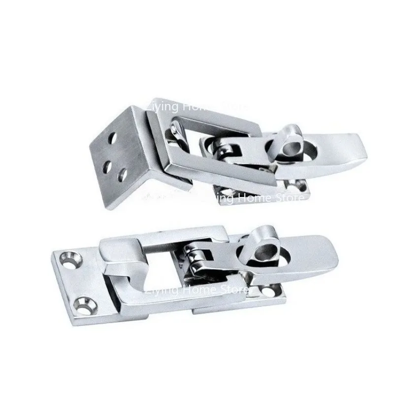 Suitable for 316 Luggage Buckle Rotating Hook, Distribution Box Hinge Wooden Box Universal Heavy-duty Metal Buckle