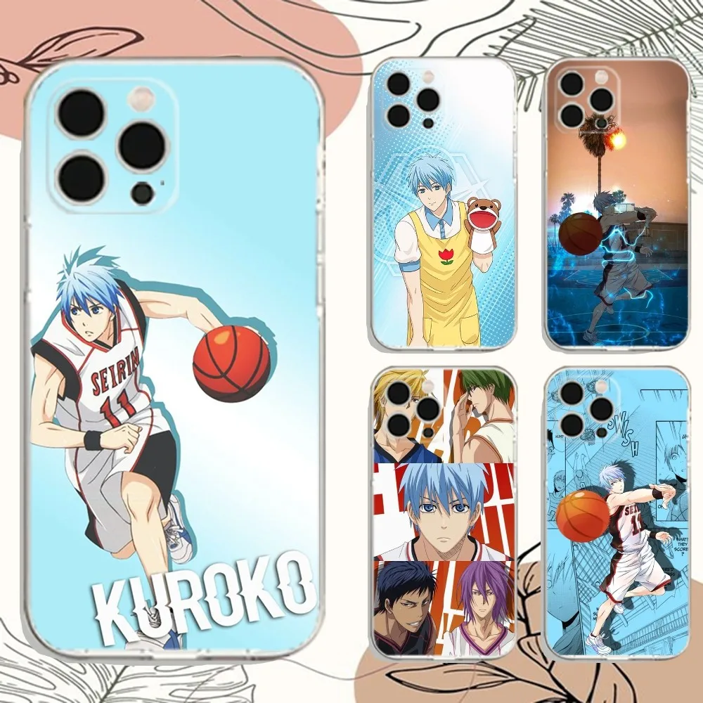 kuroko no basket Phone Case For iPhone Apple 15,14,13,12,Mini,11,Pro,Max,Plus,X,XR,XS,8,SE,2020,Plus Transparent Cover