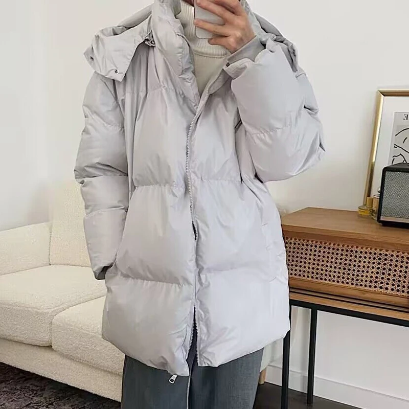 FADDISH Women Cotton Jacket Coat 2024 Winter High Quality Fashion Thicken Warm Hooded Casual Loose Long Parkas Outerwear Female