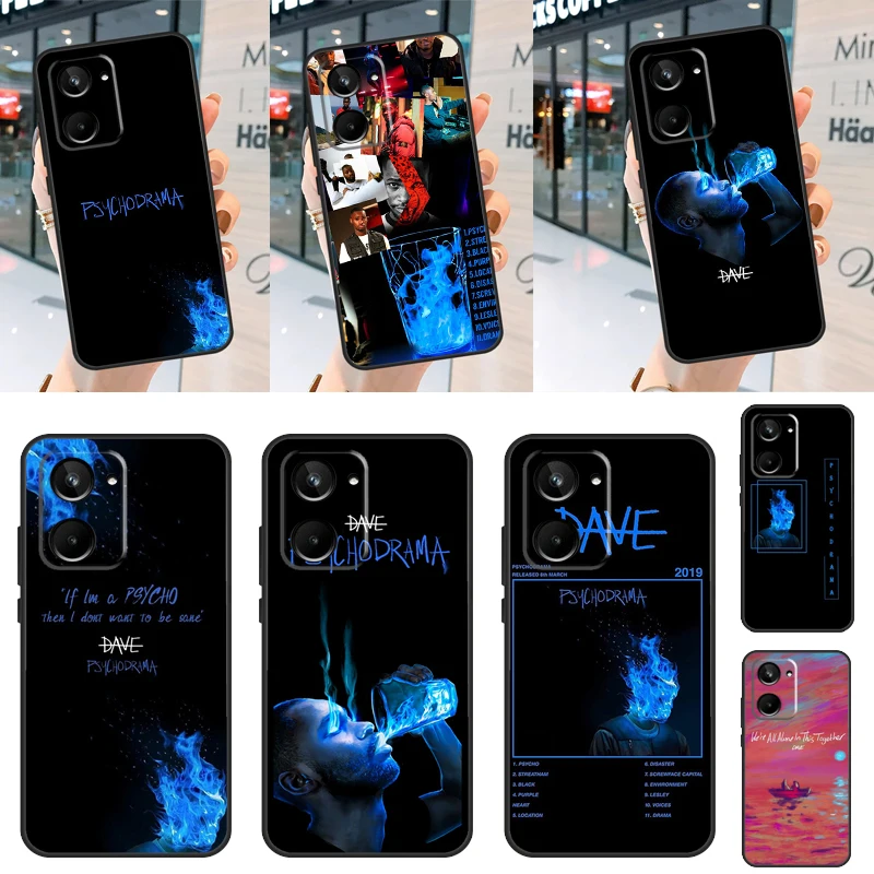 Dave Psychodrama Rapper For Realme C55 C33 C35 C31 C30 C25 C21Y C15 C11 GT Neo 5 3 2 2T 3T 8 9 10 11 Pro Plus Case