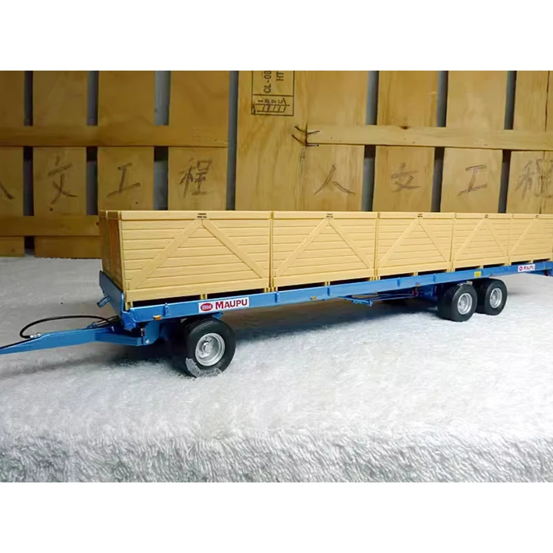 REP Diecast 1/32 Scale MAUPU PLATEAU Truck Trailer Plate Alloy Agricultural Vehicle Model  Collection Gift Static Display
