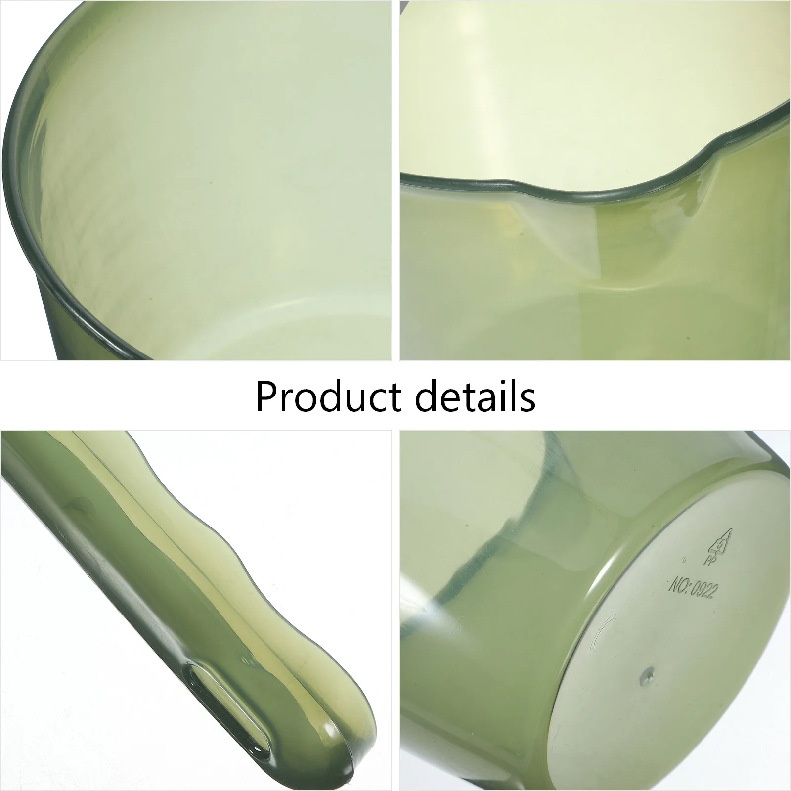 

Reusable Thickened Water Ladle with Long Handle for Kitchen Bathroom Garden Scoop Serving Soup Drinking Bathing Portable