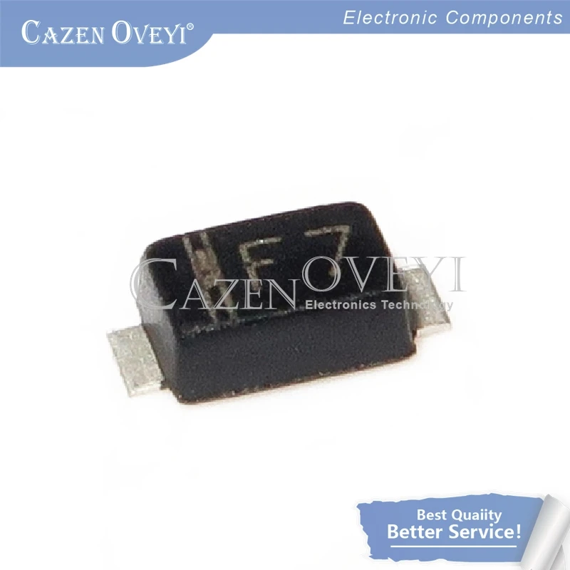 1-5pcs FR107W 1N4148 1N4007 BAV21W 1N5819 MBR0520LT1G BZT52C5V1 BZT52C24V BZT52C22V BZT52C10V SOD-123