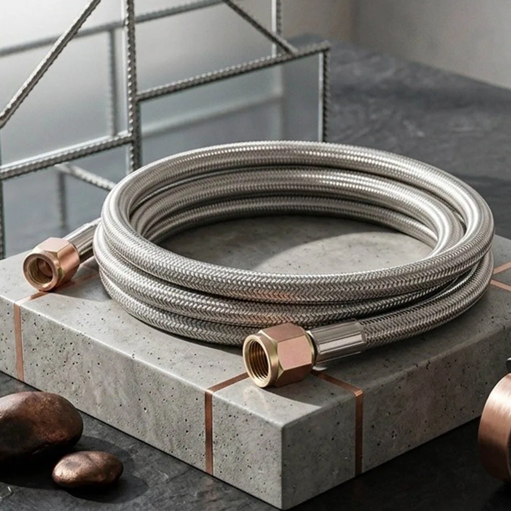 For Outdoor Camping Propane Gas Hose Bbq And Rv Gas Line Propane Hose Bbq Gas Connector Solid Brass Fittings Female 3 8 Ends