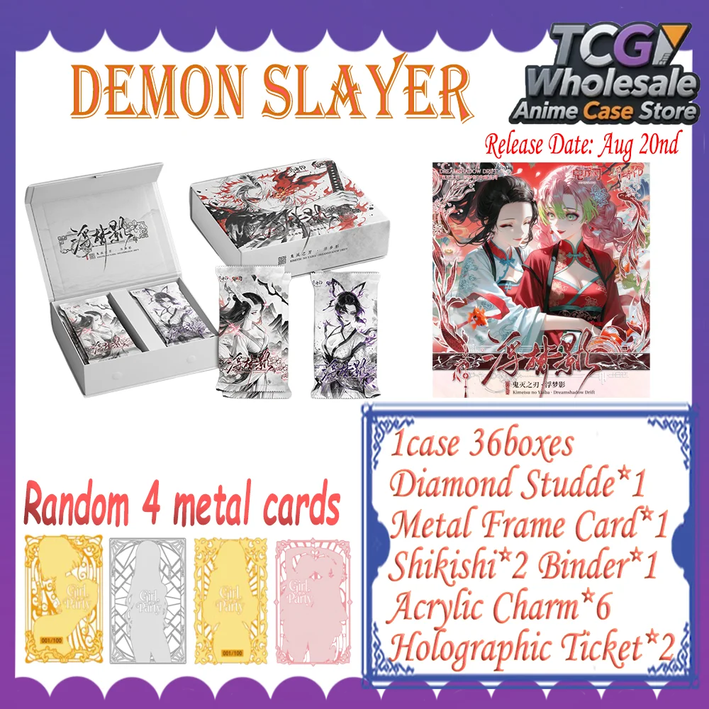 Demon Slayer-Dreamshadow Drift Collection Series Card Diamond Rare Card Tanjirou Kamado Nezuko Character Collection Card