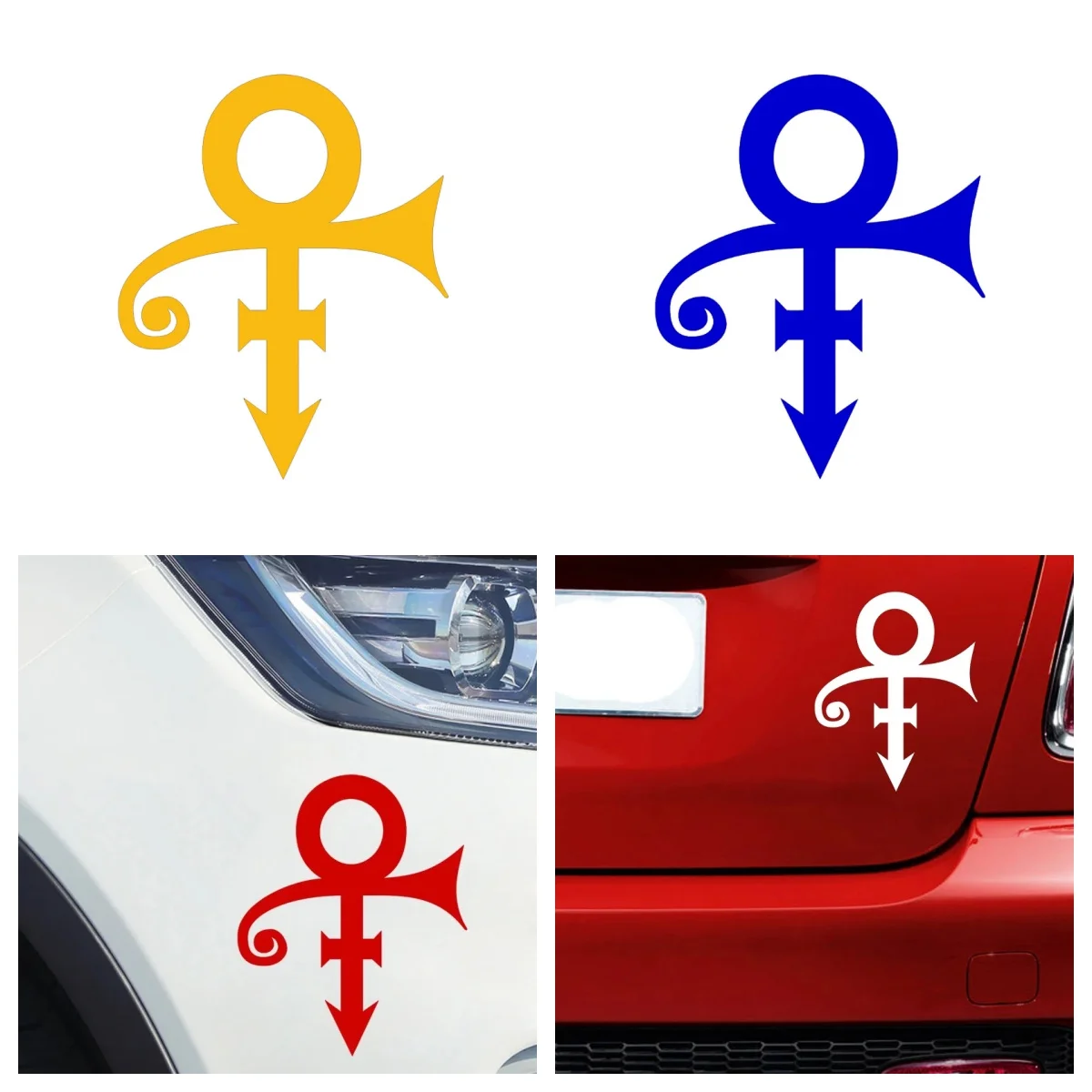 

Prince Logo Car Sticker Fishing Bait Boat Hobby Window Sunscreen and Waterproof Vinyl Decals Decorative