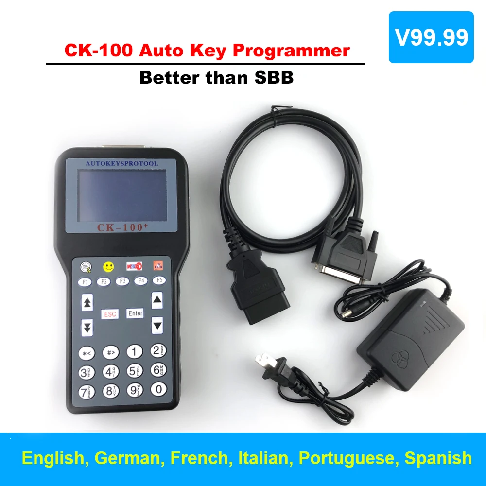 

V99.99 CK-100 OBD2 Auto Key Programmer Newest Generation SBB With 1024 Tokens Universal Multi-Language OBD Car Accessories CK100