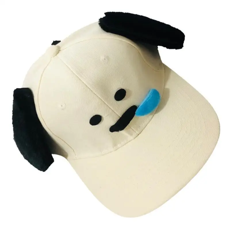 A52E Cartoon Snoty Dog Ear Baseball Hat modieuze schedelpetten voor dagelijks gebruik