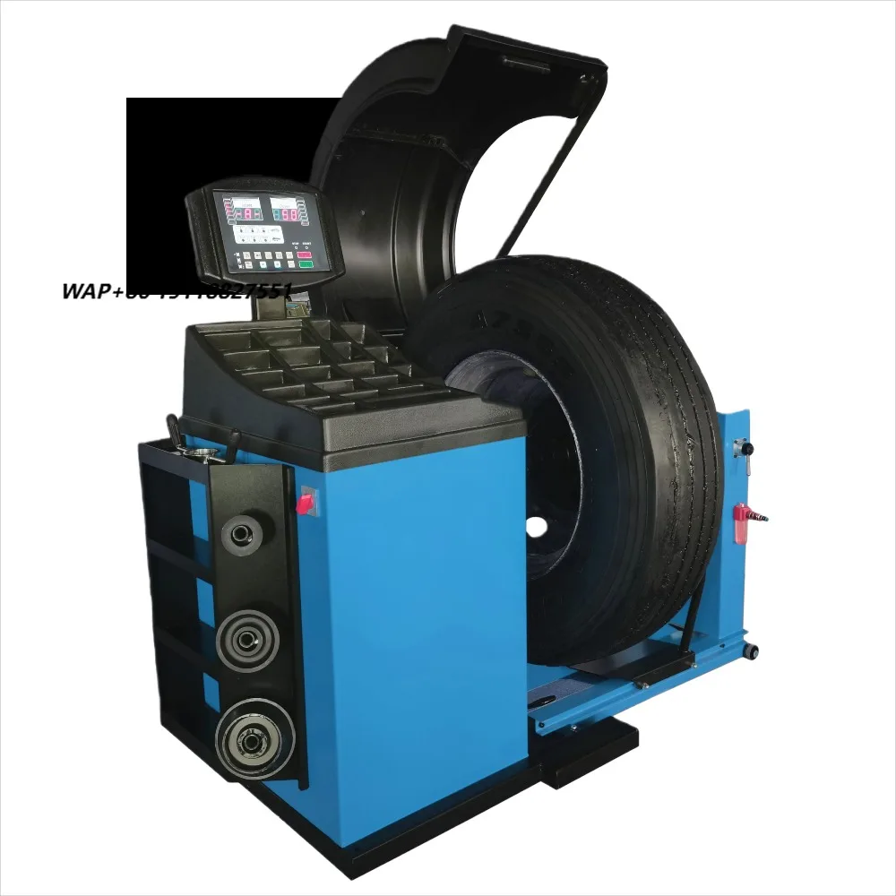 

High-Stability Cheap Tire Balancer for Truck Wheels Wheel Alignment Equipment with 220 RPM and 65kg Capacity