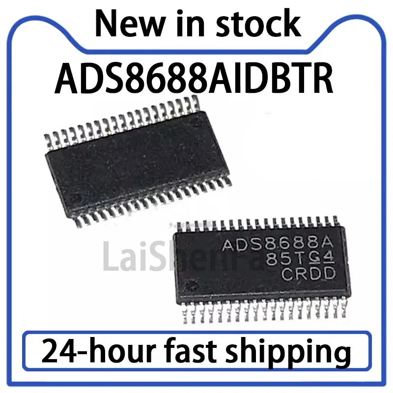 2PCS ADS8688A ADS8688AIDBTR TSSOP38 New Digital To Analog Converter in Stock