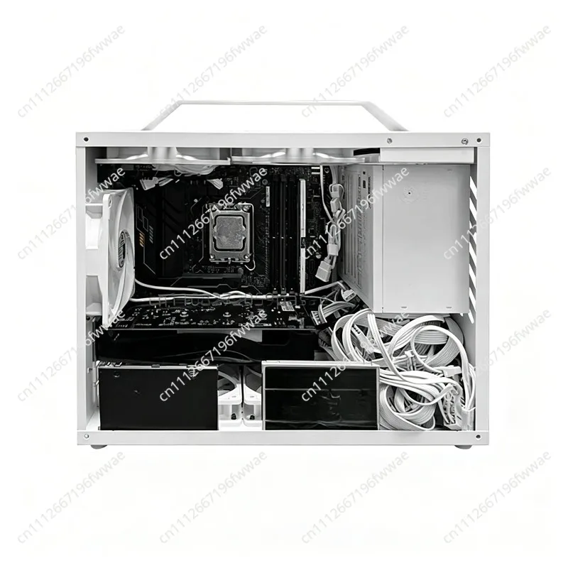 Itx Computer Case Nas Solid and Upright  Small Mini Host Portable Matx Portable Case