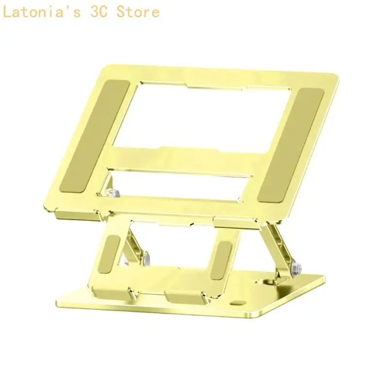 Notebook Stand for Desk, Height Lift Laptop Holder with Open Frame Support for Class Work and Home Office Use Daily X3UB