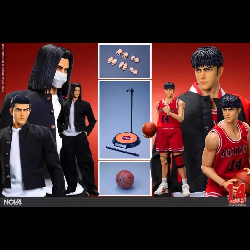 

В наличии NOVA STUDIO 1/6 No. 14, спортивная фигурка мальчика Slam Dunk Mitsui Hisashi, игрушка в подарок