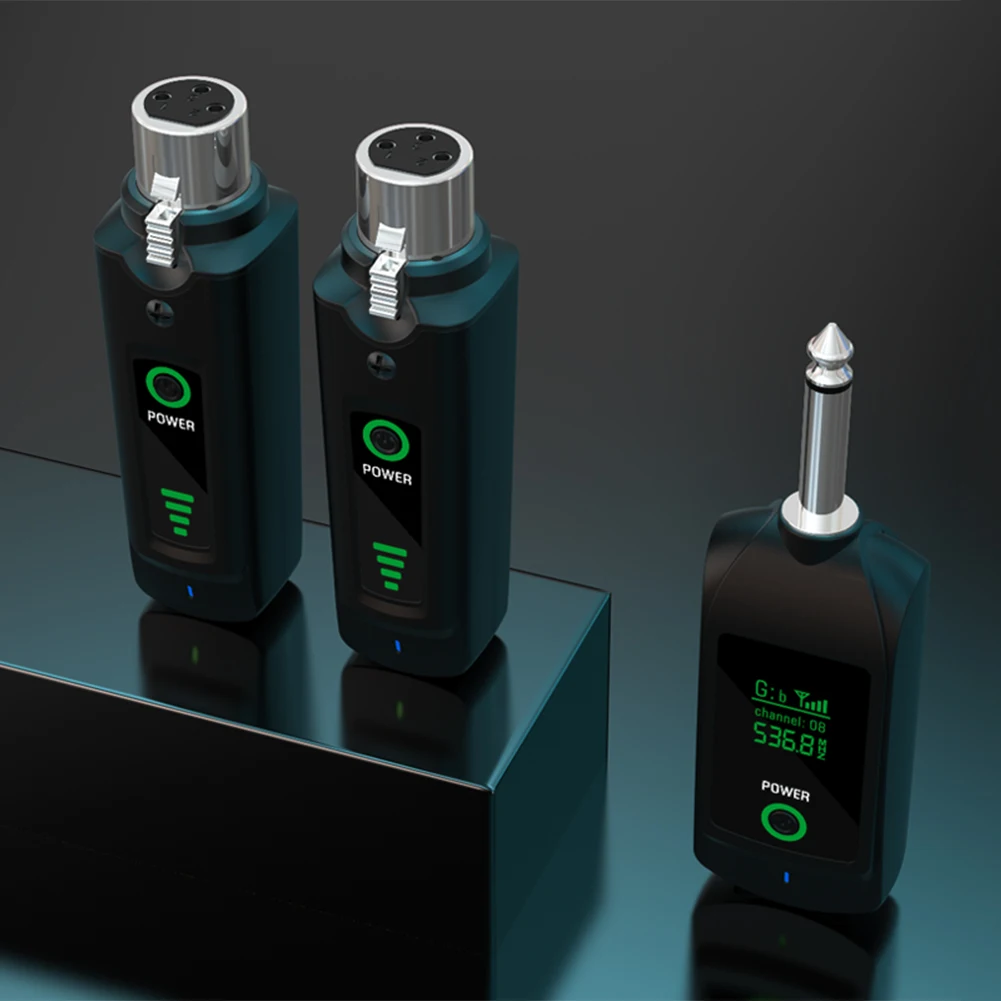 

Беспроводной микрофонный передатчик, приемник, система адаптера 2,4G UHF XLR для динамического микрофона, гитарный аудиомикшер, система PA