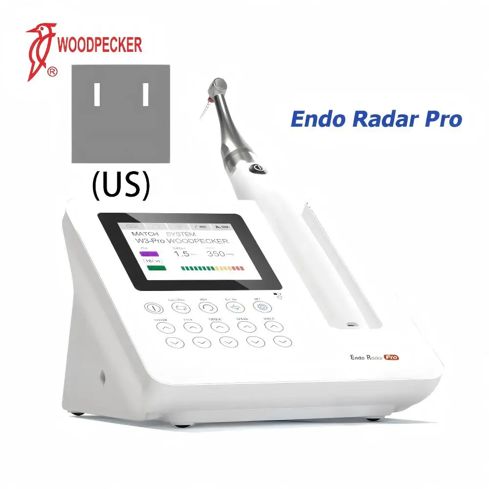 Woodpecker Dental Endo Radar Pro Tandheelkundige Endo Motor Wortelkanaalbehandeling Instrument Borstelloze Therapie Endodontische Machine