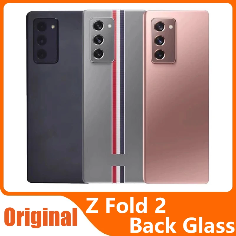 Suitable for Samsung Z Fold2 original new battery cover F9160 back cover glass TB version back case