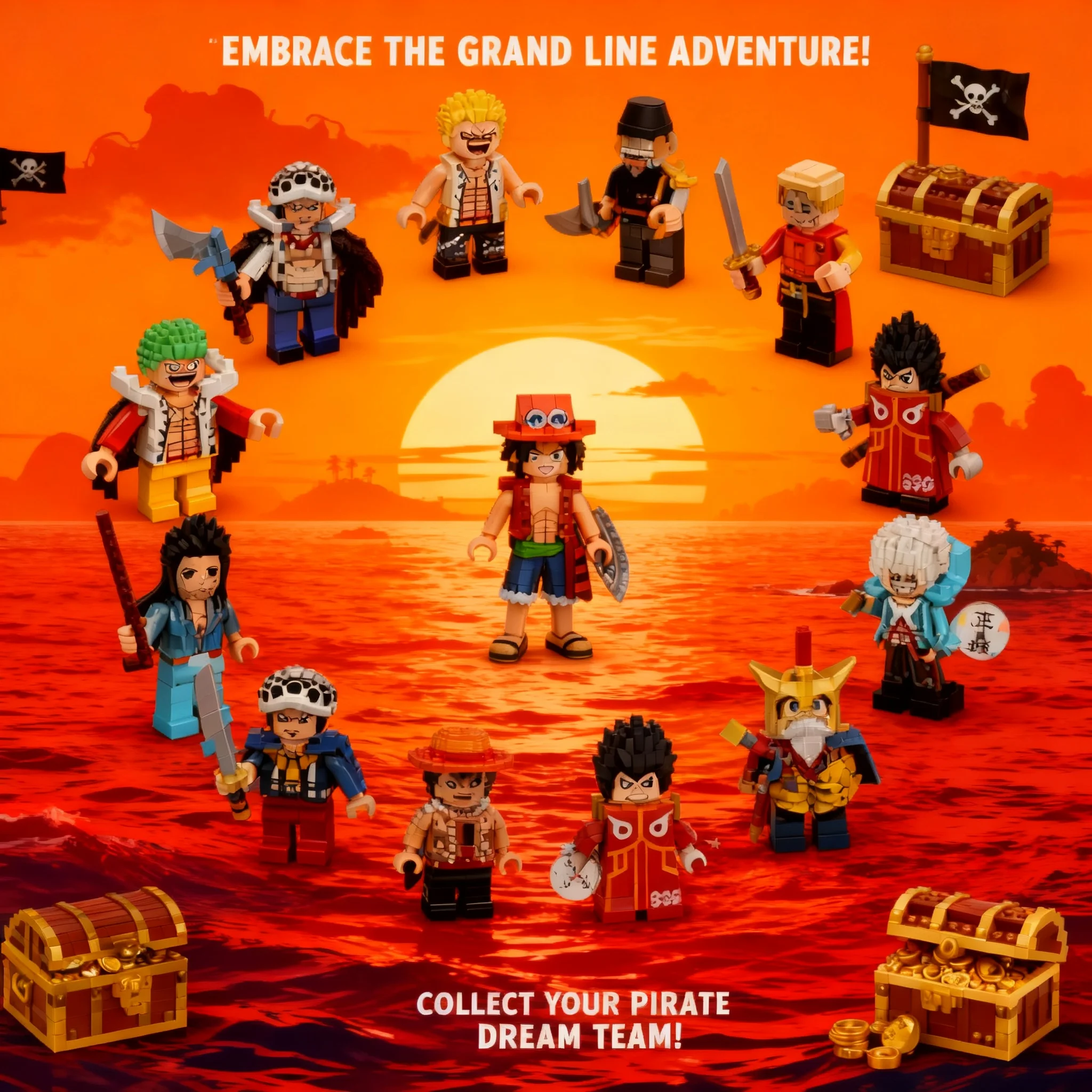 Figura de Ação Nika Luffy Gear Five, Kit de Montagem WM6194 WM6193 DY601S DY602S DY684 DY639 DY676, Brinquedos Mini para Crianças