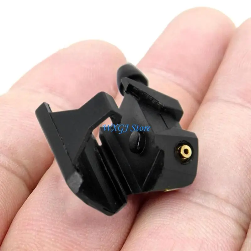 

37JE Front Windscreen Wiper Arm Washer Nozzles Jet 4 Way Ajustable Check Valves Tube Pipe Hoses Straight Pieces