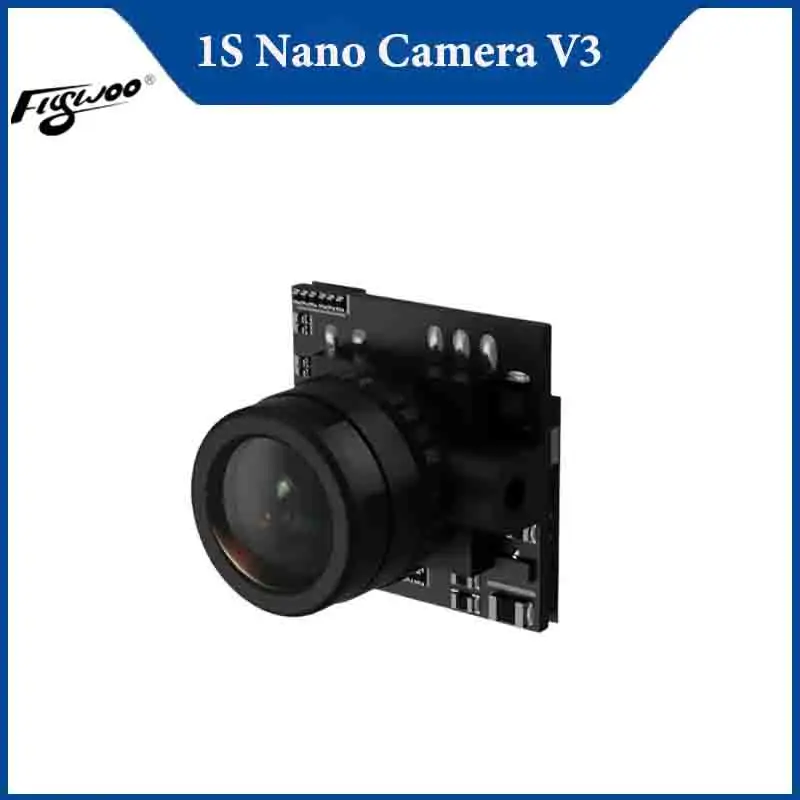 

Nano Camera Flywoo 1S V3 NTSC/PAL 1/3" CMOS 4:3, высокопроизводительная камера Mcro для компактных дронов