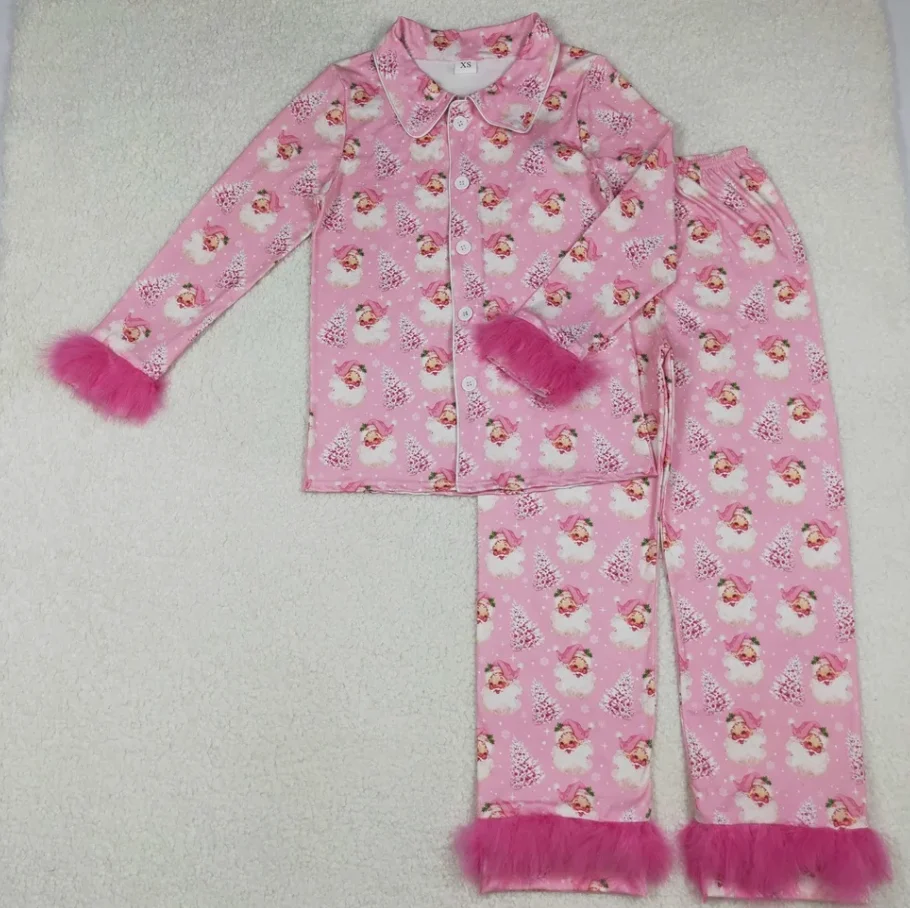 

Пижамы для взрослых женщин, рубашка с длинными рукавами, комплект брюк, рождественский наряд, женские пижамы для девочек, одежда