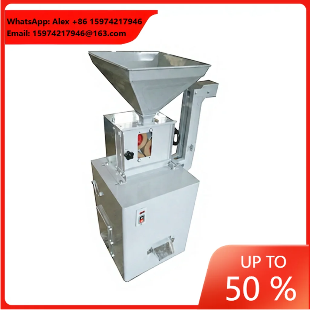 High Efficiency Coffee Shelling Machine Dry Coffee Beans Peeler Coffee Dehuller Cacao Winnower
