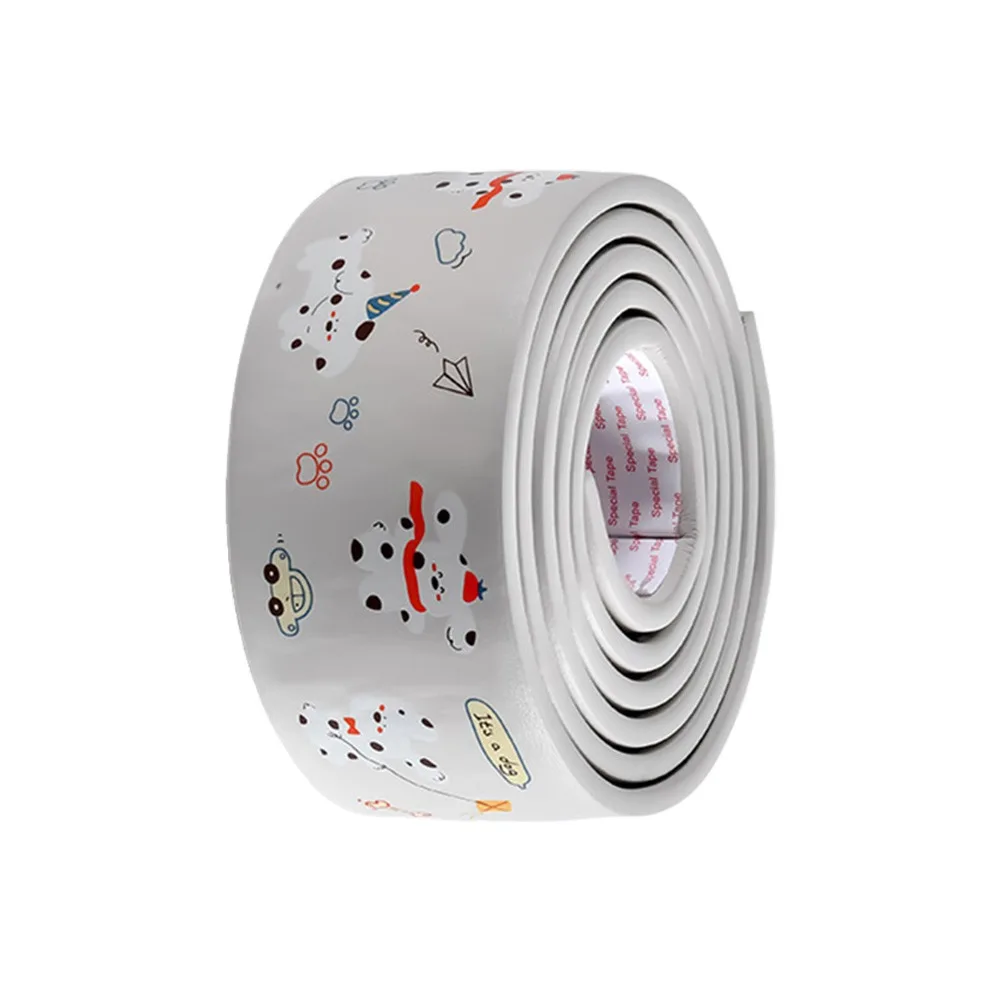 

Милая 2 м защитная полоса для края стола, мультяшная утолщенная защита для угла стены, водонепроницаемый самоклеящийся пенопластовый бампер для безопасности