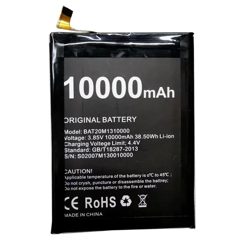 Mobile Phone Battery BAT20M1310000 S88 Pro 10000mAh for DOOGEE S88pro S88plus