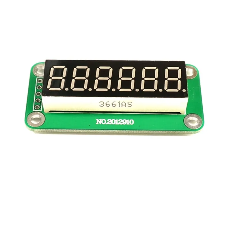 Six-digit 0.36-inch Digital Tube Display Module TM1668 Serial Port