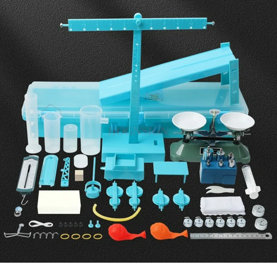 1set  Complete Set of Physics and Electricity Experiment Box Mechanics Experiment Box, Physics Experiment Equipment,