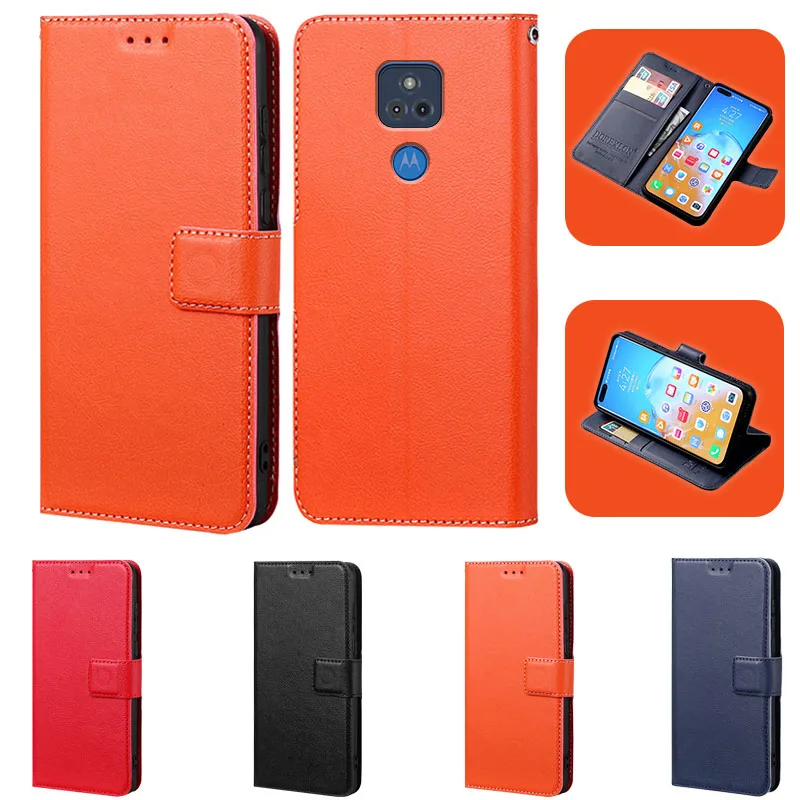 Phone Stand Holder For Motorola Moto G Play Power 2021 XT2093-3 XT2093-7 XT2093-DL XT2093DL Leather Cover Flip Case Wallet Clip