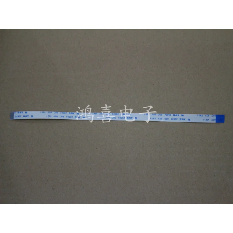 สายแบนยืดหยุ่น FPC ใหม่ขนาด0.5มม. ความกว้างด้านหลัง12พิน6.5มม. 30มม. 60มม. 80มม. 100มม. 150มม. 200มม. 250มม. 300มม.