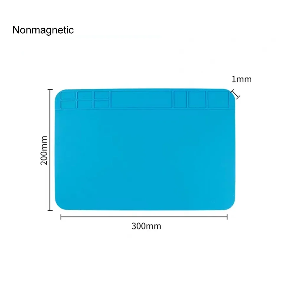 Pine64 TS101 saldatore per riparazione di telefoni cellulari banco da lavoro isolamento termico e pad in silicone resistente alle alte temperature