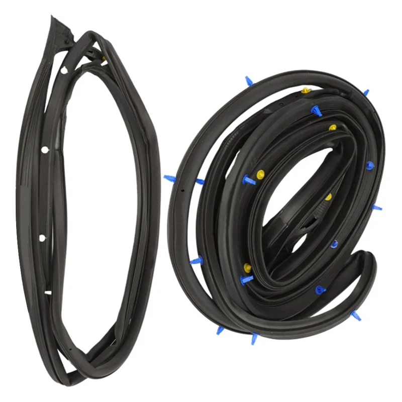 

HHO-2Pcs For Honda Accord 2008-2012 Front Left Right Side Door Weatherstrip Moulding Seal 72310-TA5-A02