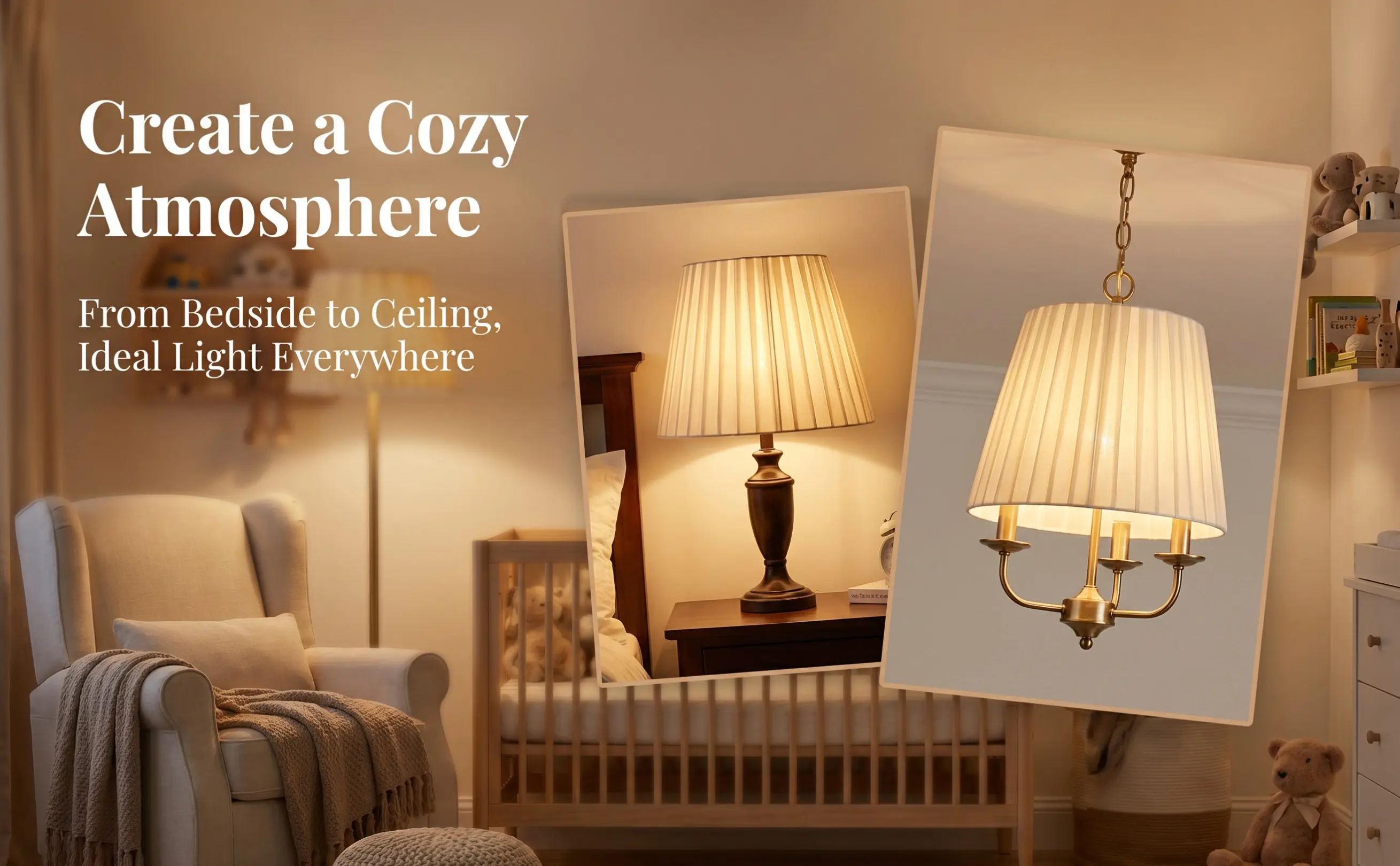 1Pcs Decorative Cloth Lampshade Clip Bulb Lamp Cover Lightweight Compact for Living Room Bedroom Study Lamp Decor Stylish Home