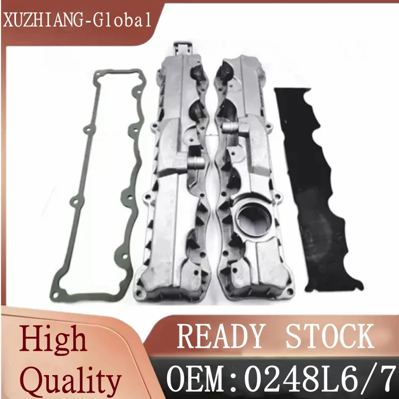 

Brand New Engine Aluminium Intake Exhaust Valve Chamber Cover Gasket 0248L6 0248L7 For Peugeot 206 207 307 308 408 301 308S 2008