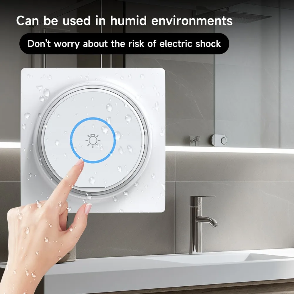 

Беспроводной выключатель света и комплект приемников 250 В, проводка не требуется, RF433, без батареи для электрических выключателей домашнего освещения