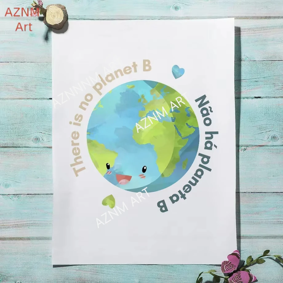 

Spanish Education Wall Art Mural Animals Number Planet Color Print Canvas Painting Nordic Poster Wall Picture Baby Room Decor