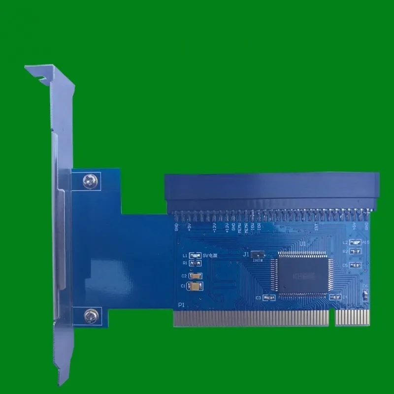 32-bit PCI To 8-bit ISA Adapter Card - 62-Pin Bridge Board for ISA Sound Cards / Tax Control Cards