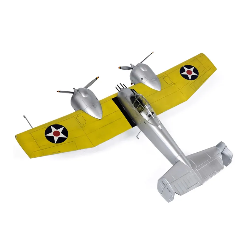 Academy Plastic Assemble Modellbausatz 12363 Grumman XF5F Skyrocket Fighter Plastikmodellbausatz im Maßstab 1:48