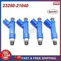 4 Uds 23250-21040 nueva boquilla de inyector de combustible para coche compatible con Toyota Yaris 1.5L 2007-2017 2320921040 842-12304