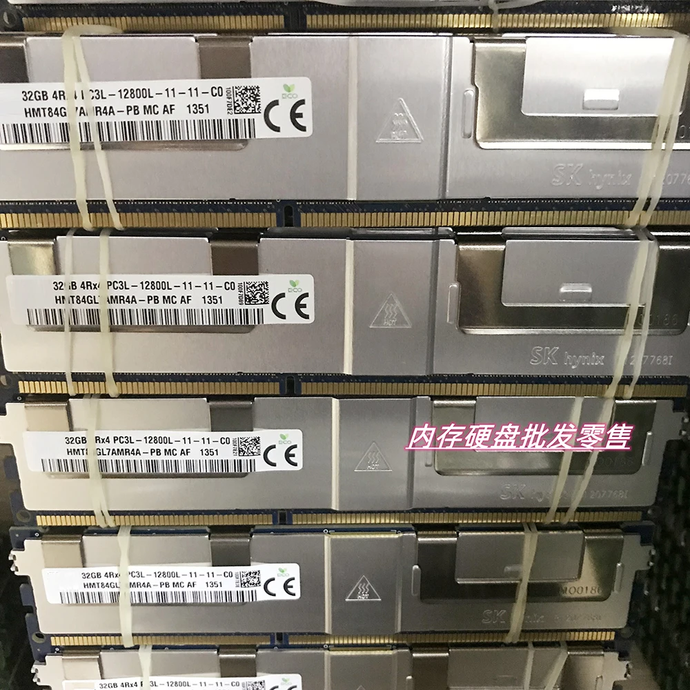 1 個 32 グラム 4RX4 PC3L-12800L 1600 SKhynix サーバーメモリ HMT84GL7AMR4A-PB